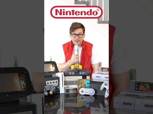 I bought every Nintendo console EVER.