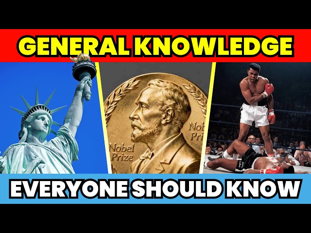 100 Questions Everyone Should Know #1 🧠 | General Knowledge Trivia Quiz | Without Multiple Choice