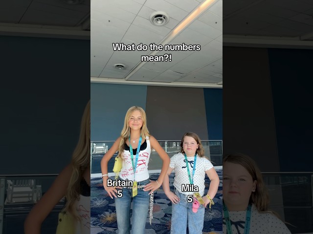 Can you guess what the numbers mean?! 😮
