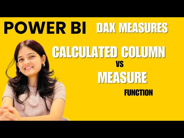 Calculated Column vs Measure in Power BI DAX | Filter Context Explained with Examples