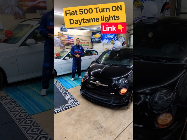 Link👉 FIAT 500⚒️How Turn ON Daytame Light 👉#fiat #fiat500 #fiatabarth #abarth #easy #fix #help