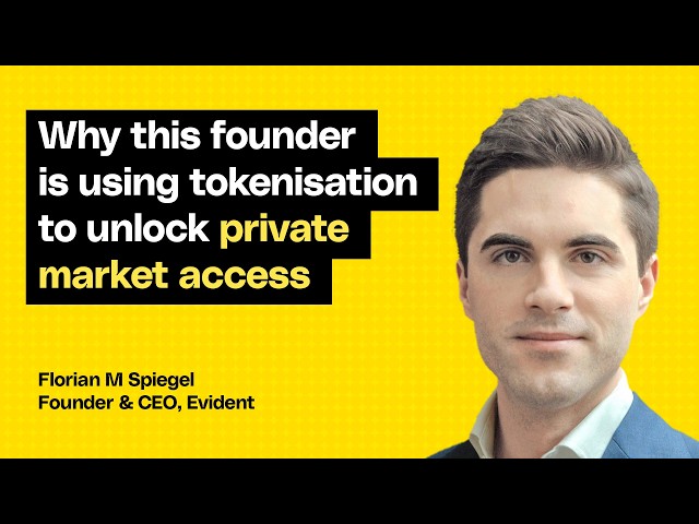 EVIDENT's founder Florian is democratising access to alternative assets