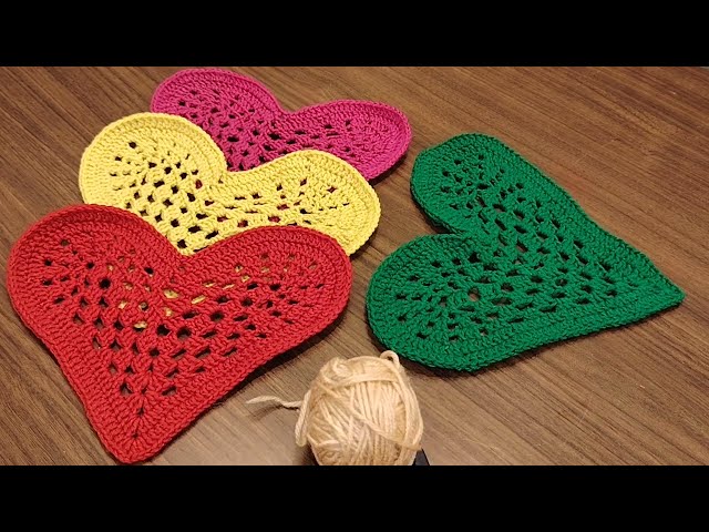 Day 7: How to Easily Crochet a Heart at Home 🧶❤️✨