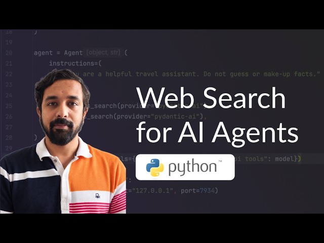 One Web Search API for all Python AI Agents