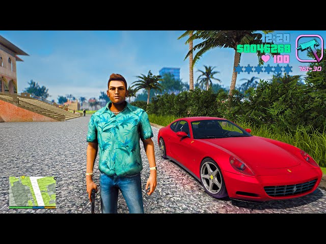 GTA Vice City: Remastered 2021 - RTX™ 3090 with 4K Ray Tracing Ultra Graphics [GTA 5 PC Mod]