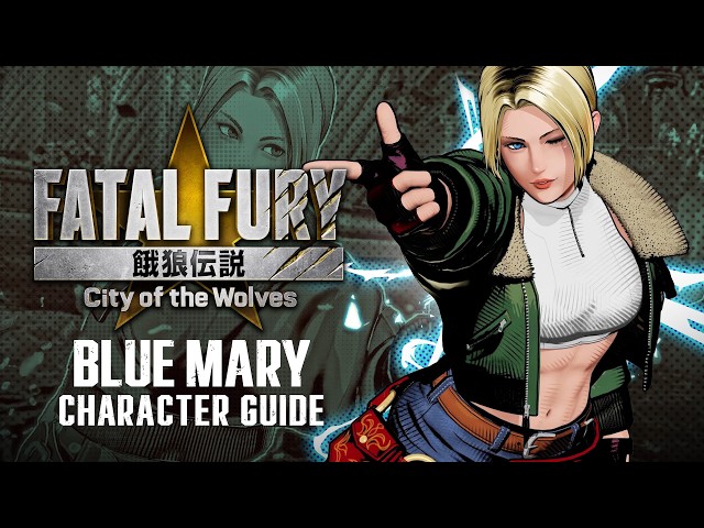 [Japanese] Fatal Fury: CotW | Blue Mary | Character Breakdown