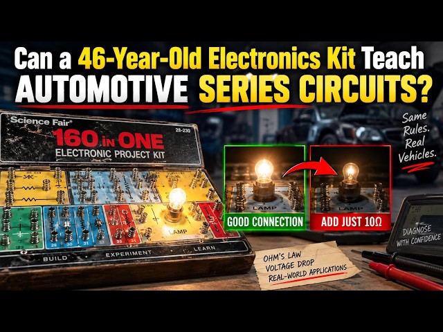 Series Circuits Explained: Ohm’s Law, Voltage Drop & Bad Connections
