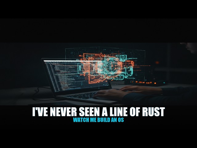I've Never Seen a Line of Rust. Watch Me Build an OS.
