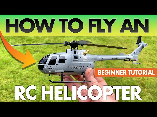 HOW to FLY an RC HELICOPTER ❤️