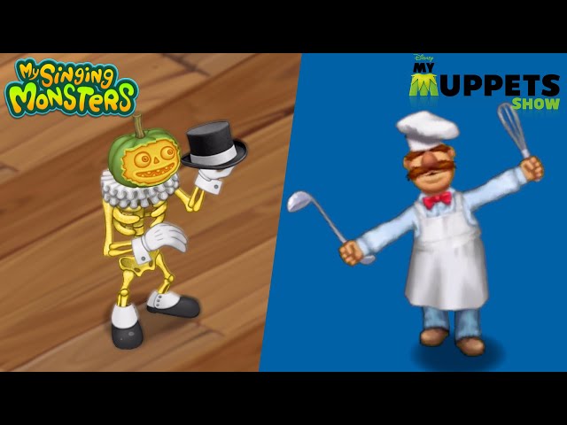 My Singing Monsters and My Muppets Show Comparison: All Punkleton and Swedish Chef
