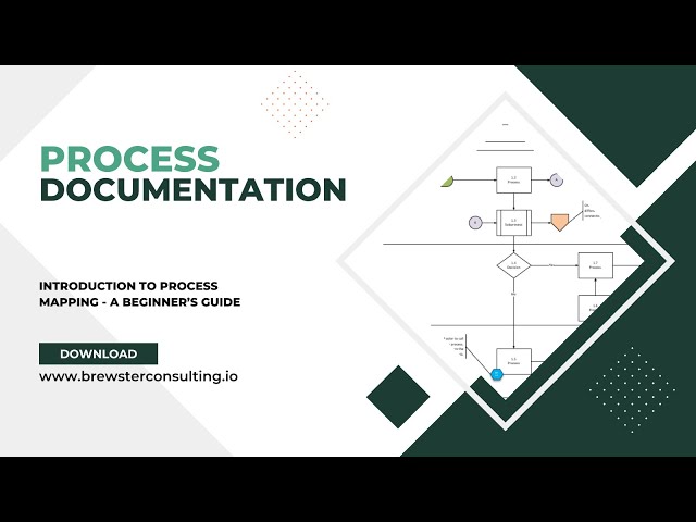 Process Mapping Made EASY for Beginner's - Microsoft Visio Example