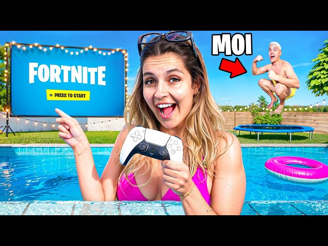 I CREATED a MEGA GAMER POOL