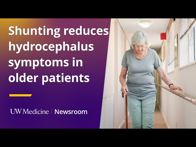 Shunting reduces hydrocephalus symptoms in older patients