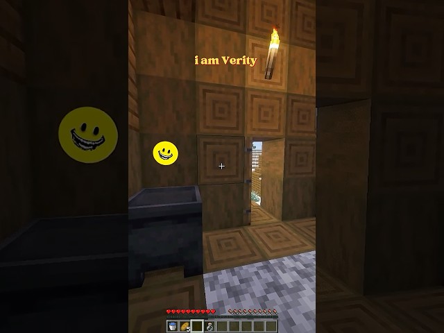 Hello, i am Verity  #minecraft #shorts