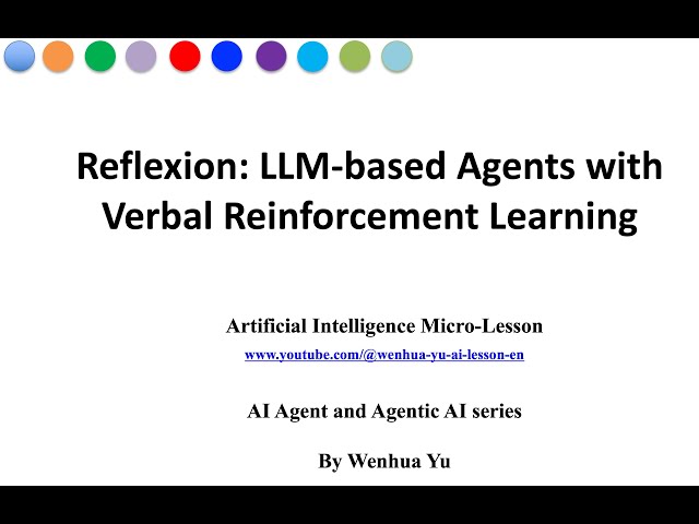 Reflection: LLM-based Agents with Verbal Reinforcement Learning