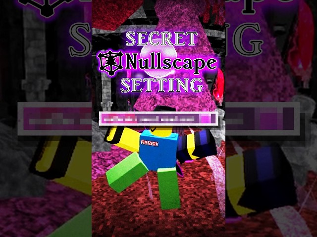 Turn This Setting Back On NOW! | Nullscape Patch 5 #roblox #nullscape #obby #roguelite