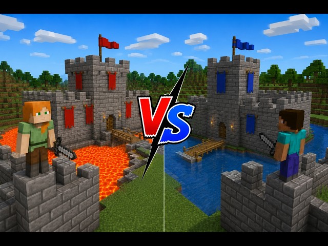 Building Castles in Minecraft