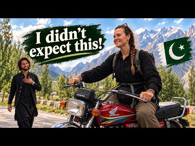 Pakistan Solo Ride 🇵🇰 I Followed 4 Young Pakistani Men Into the Mountains 