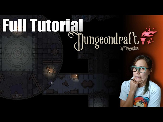 Learn Dungeondraft! || Mapmaking tutorial for beginners!