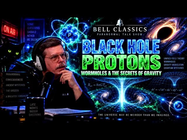 Art Bell & Nassim Haramein: Black Hole Protons, Wormholes & the Secrets of Gravity