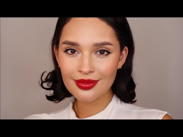 How to Apply Red Lipstick | L'Oréal Paris Le Rouge Paris Swatches & Application Tips