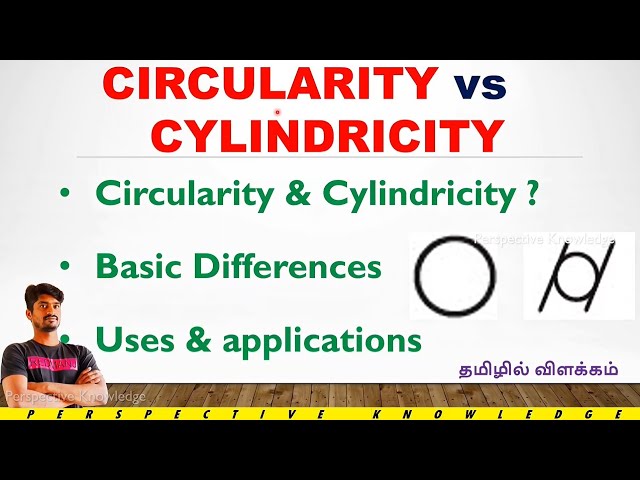 Circularity vs. Cylindricity: Basic Differences Explained | GD&T Symbols