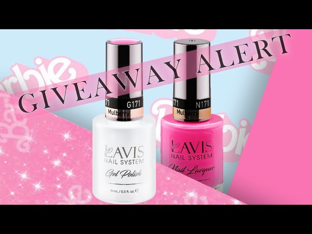 LAVIS Barbie Gel Shades Giveaway - JOIN US NOW #barbie #barbienails