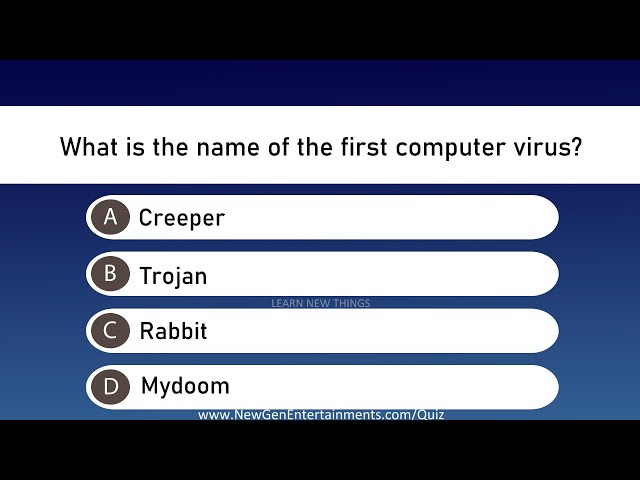 Computer Quiz | 25 Important Questions | Basic Computer General Knowledge Questions and Answers