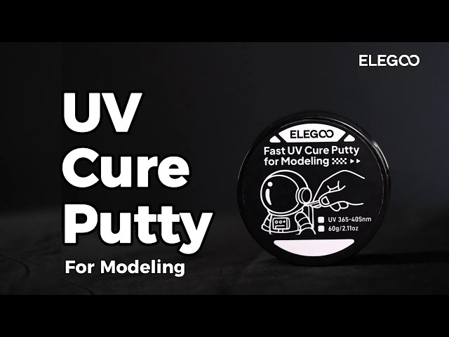 How to Use the ELEGOO UV Cure Putty for Modeling