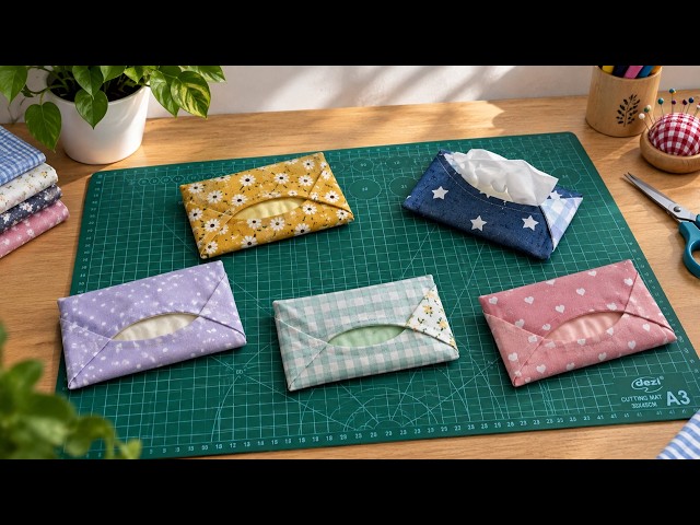 1 Easy and Lovely Christmas Item Made from Fabric Scraps – Easy Sewing for Beginners