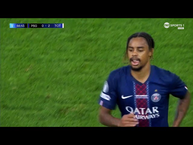 Bradley Barcola vs Tottenham