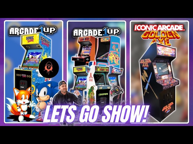 Team Encoder Sonic Supreme Mod,  Arcade1up Deluxe Holiday Line, Iconic Arcade 80's Title Golden Axe!