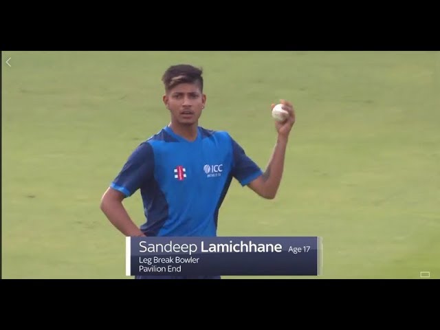 Sandeep Bowling in West Indies vs World XI (T20)
