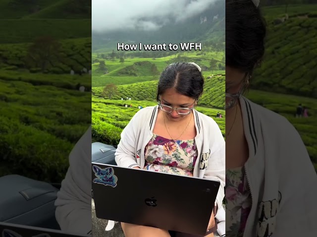 Cow was in love with me 🐄💃#WorkFromHome #WFHLife #Workation #TechLife #SRE #RemoteWorkLife