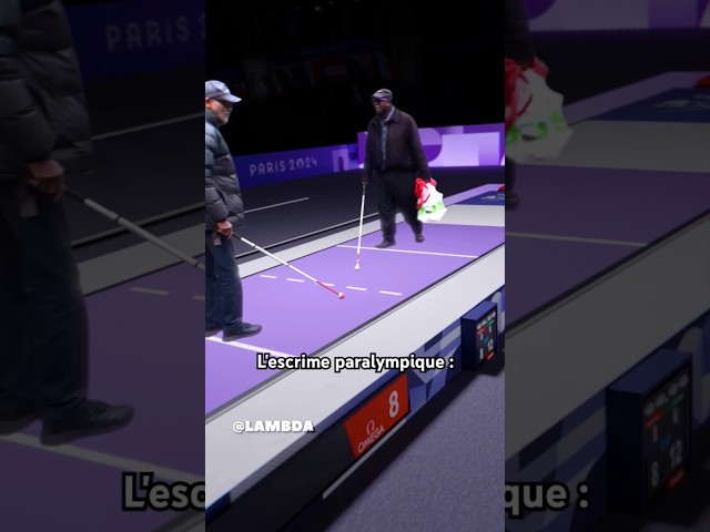 L'escrime paralympique : #paralympics #humour #paris2024