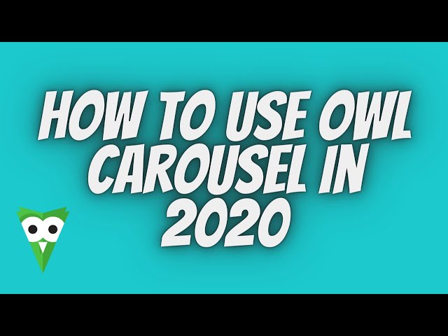 How To Use Owl Carousel | Tech Tian