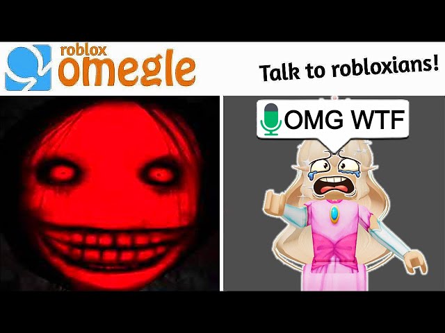 Roblox OMEGLE VOICE CHAT... But I JUMPSCARE EVERYONE