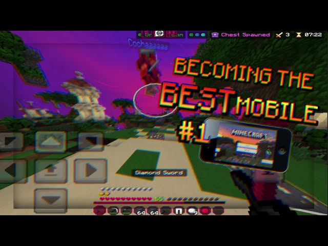 Becoming The BEST Minecraft Mobile Player! // MCPE PvP