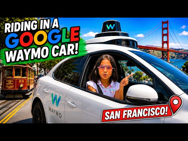 Experiencing Google Waymo Vlog 🚙✨