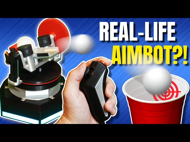 Can a Robot Beat You at Beer Pong?