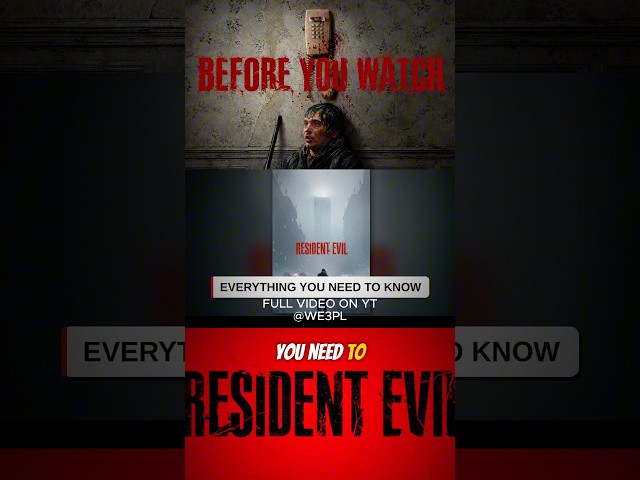Everything you need to know to see the new resident evil movie
