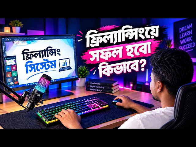 ফ্রিল্যান্সিংয়ে সফল হবো কিভাবে? | Freelancing Success করার সম্পূর্ণ সিস্টেম