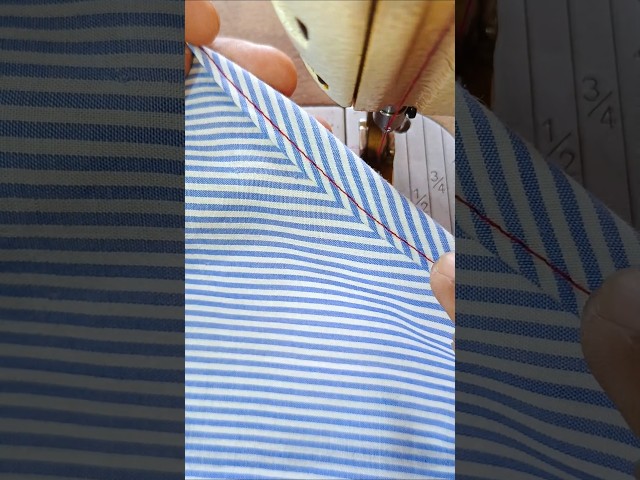 How to sew a small hem #sewing #sewingtips #sewingtutorial #sewingforbeginners