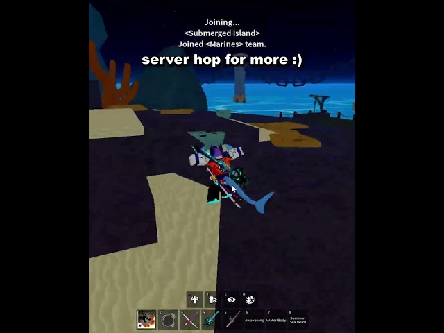 how to farm the new fish for reward 🤑 #bloxfruit #bloxfruits