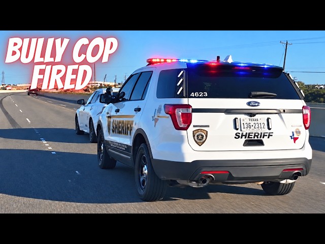 Deputy Tries to Run Woman Off the Road — Then Gets Fired - Driving fails -learn how to drive #1623