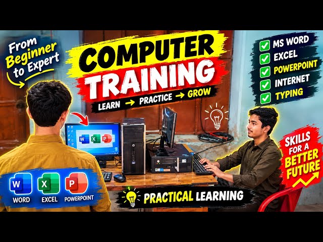 Welcome to the computer training.would you like to add people. Call me whenever you want.