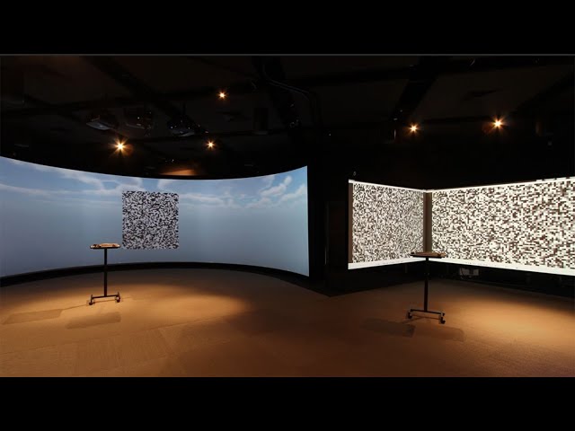 SD&A 2020: Using a random dot stereogram as a test image for 3D demonstrations