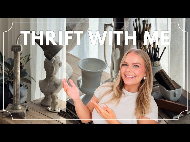 Thrift + Vintage Home Decor Shop With Me & Haul