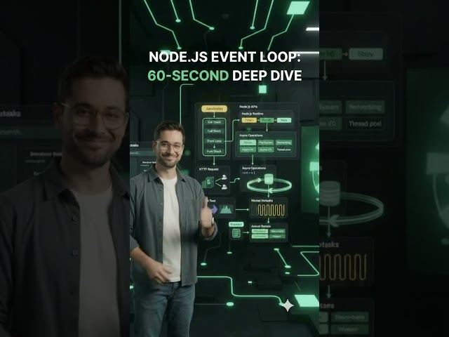 How Node.js ACTUALLY Runs Async Code