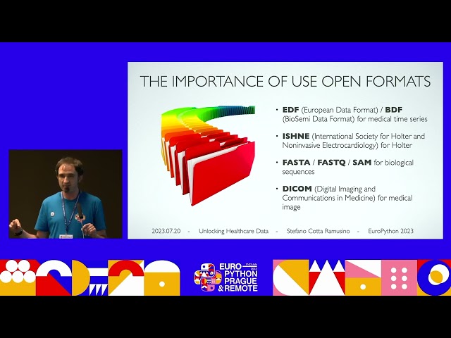 Unlocking Healthcare data: the power of Open Formats in Python Data Science — Stefano Cotta Ramusino